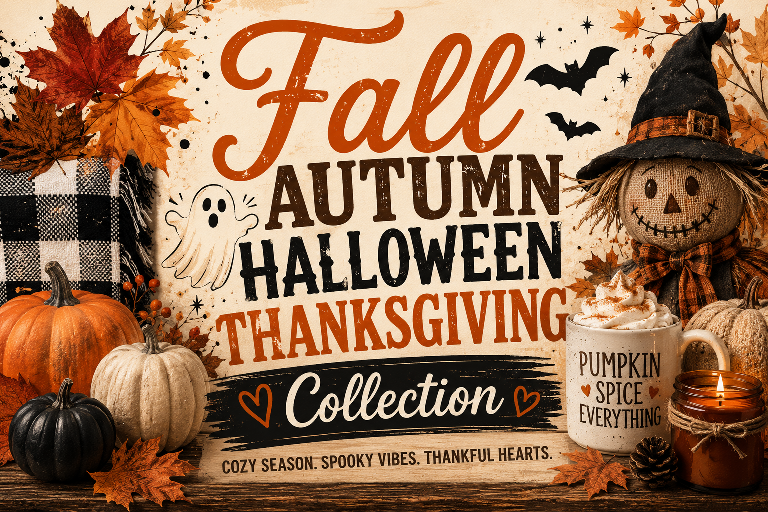 🍂 Fall • Autumn • Halloween • Thanksgiving Collection