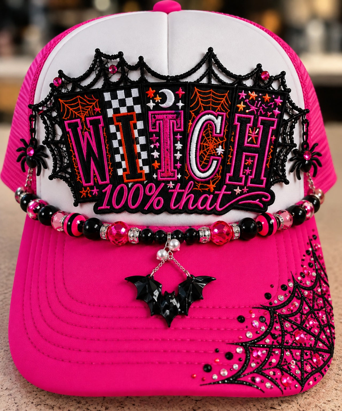 💗🦇 Witch 100% That — Boujee Halloween Hat