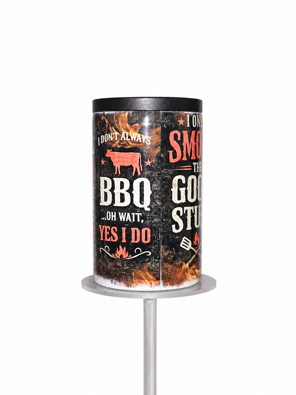 4-in-1 Grill Master Can Cooler | BBQ Can Cooler | Insulated Drink Holder for Grill Lovers