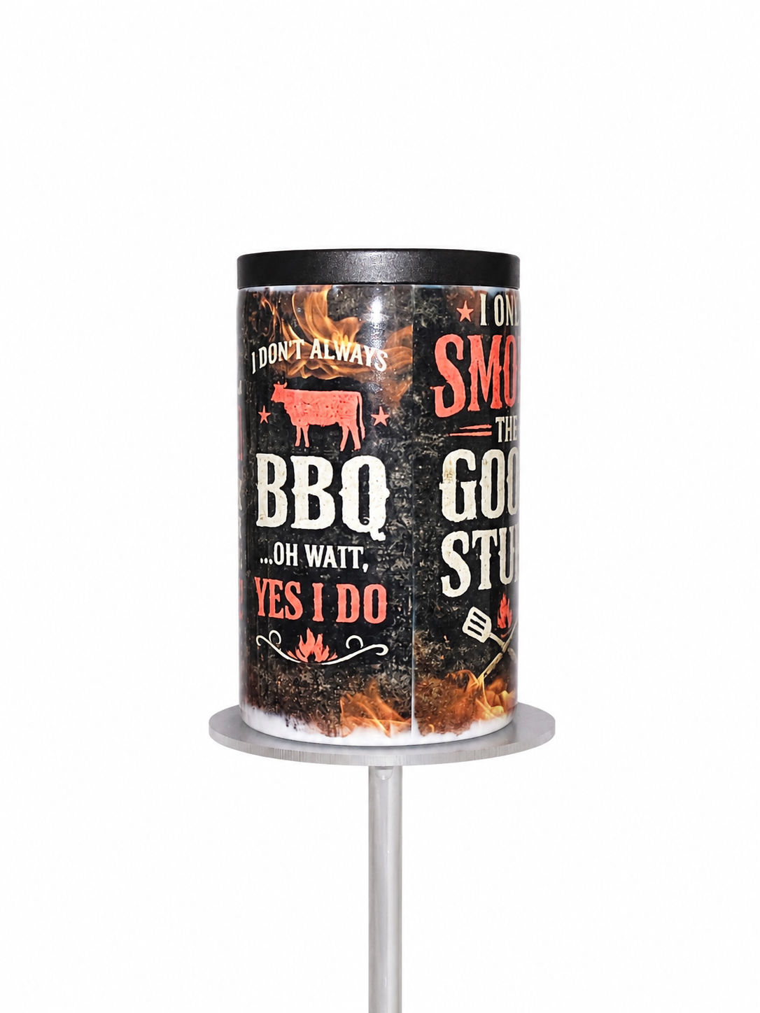 4-in-1 Grill Master Can Cooler | BBQ Can Cooler | Insulated Drink Holder for Grill Lovers