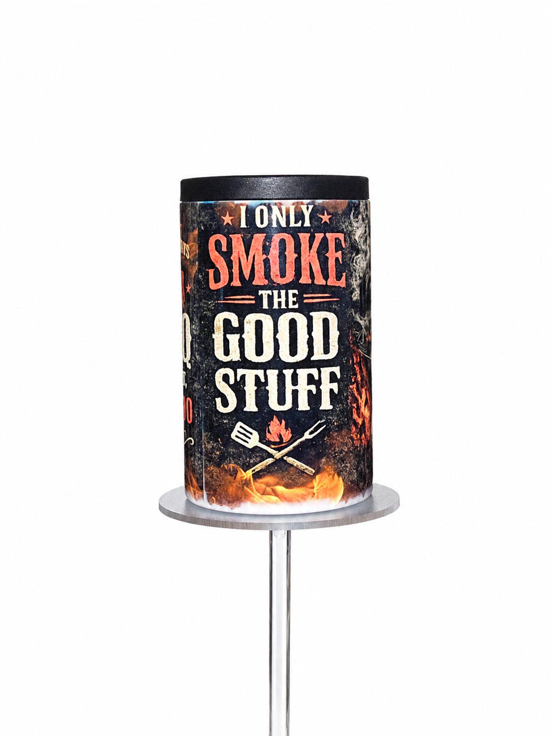 4-in-1 Grill Master Can Cooler | BBQ Can Cooler | Insulated Drink Holder for Grill Lovers