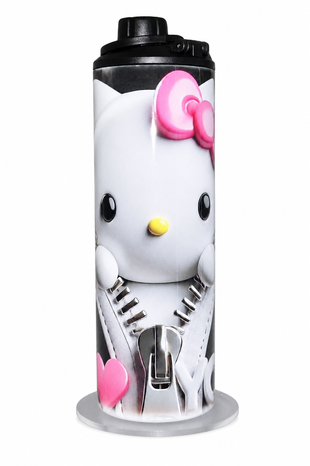 20oz Hello Kitty Inspired Water Bottle | Stainless Steel Insulated Bottle | Cute Kawaii Drinkware