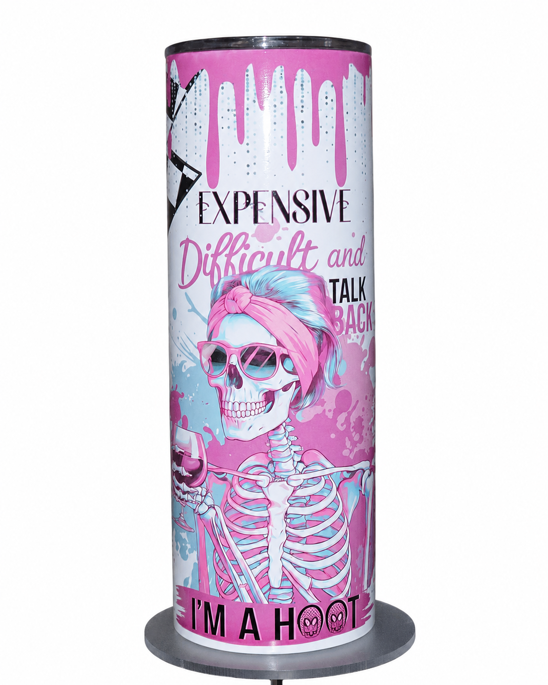 I'm Expensive, Difficult & Talk Back | 20oz Hogg Skinny Sublimation Tumbler