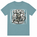 Reel Cool Dad Fishing Graphic Tee | Funny Father's Day Fishing Shirt | DTF Printed T-Shirt