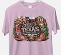 She's From Texas, I Can Tell Graphic Tee | Rustic Texas Pride Shirt | Western DTF T-Shirt
