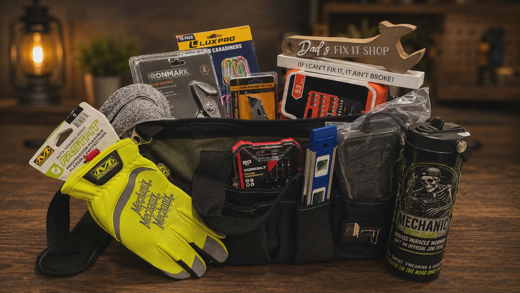 Dad’s Fix-It-Up Father’s Day Tool Bag | Gift Basket