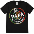 Camiseta El Papá Más Chingón | Playera para Papá Mexicano | Camiseta DTF para el Día del Padre | Softstyle Unisex