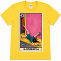 La Borracha Lotería Shirt | Funny Mexican Drinking Graphic Tee | Softstyle DTF T-Shirt