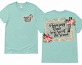 Amazing Grace How Sweet the Sound Graphic Tee | Christian Faith Shirt | Vintage Hymn DTF T-Shirt