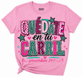 Quédate en Tu Carril Graphic Tee | Proverbs 24:7 Spanish Christian Shirt | Inspirational Women's DTF T-Shirt