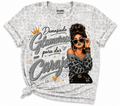 Demasiado Glamurosa Para Dar Un Carajo Funny Spanish Graphic Tee | Glam Boutique Softstyle DTF Shirt for Women