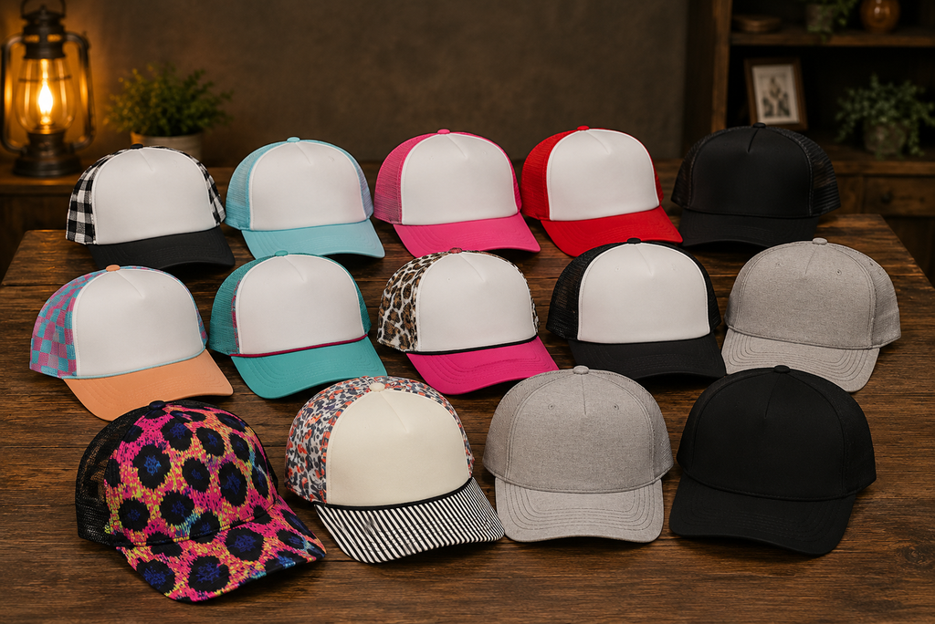 Custom Order Patch & Graphic Hats | Personalized Trucker, Mesh & Canvas Caps