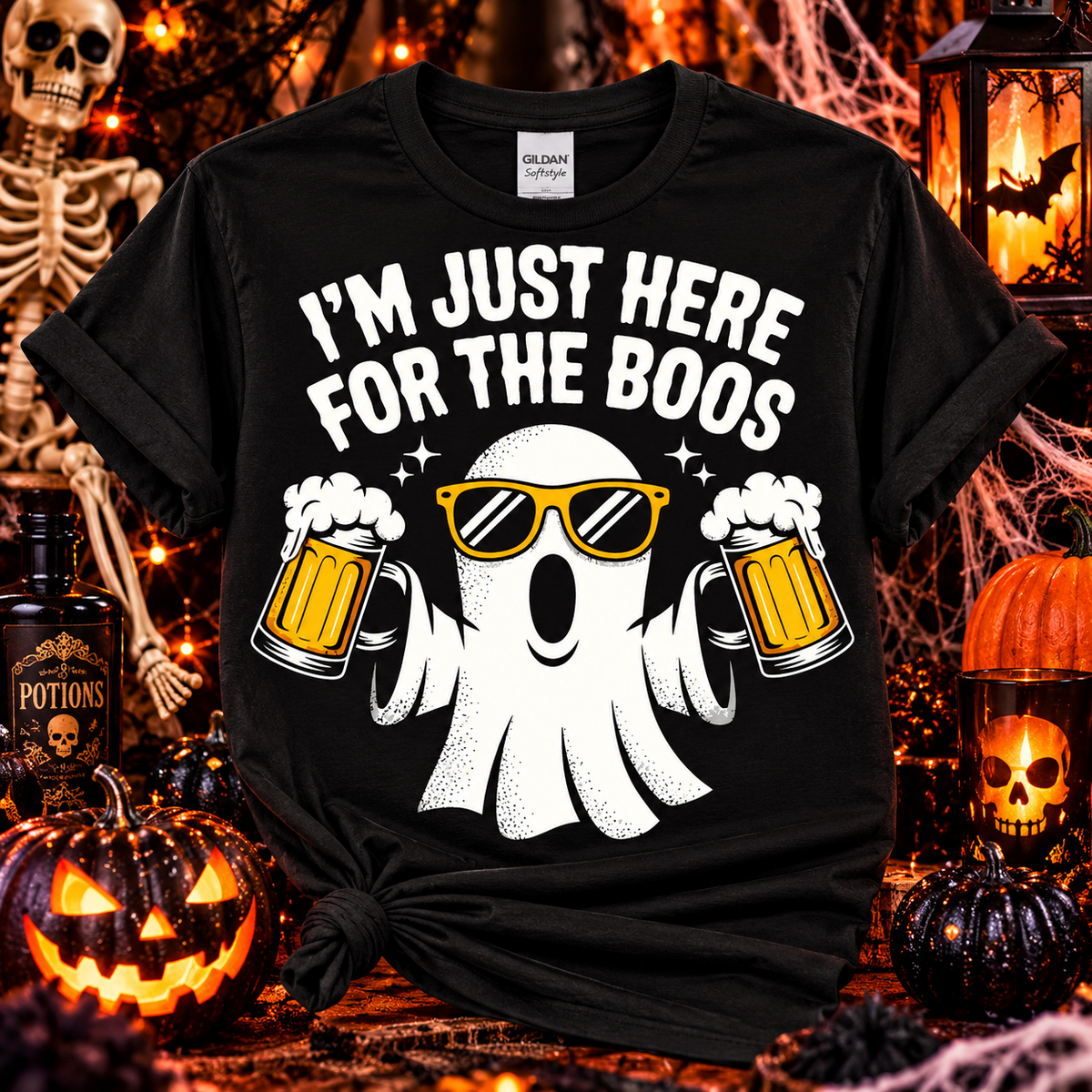 I’m Just Here for the Boos Tee