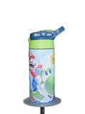 Kids Adventure Water Bottle | Video Game Character Design | 12oz Stainless Steel Flip-Top Kids Tumbler | Personalized Kids Water Bottle