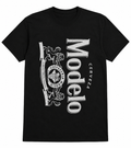 Modelo inspired Vertical Logo Graphic T-Shirt | Vintage Beer Inspired DTF Printed Shirt | Unisex Western Style Tee