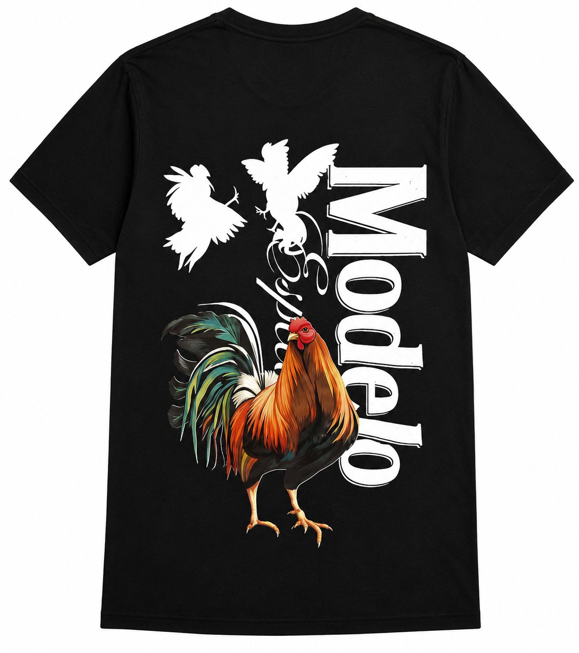 Rooster Graphic DTF Printed T-Shirt | Vintage Farmhouse Style Unisex Tee | Country Western Graphic Shirt