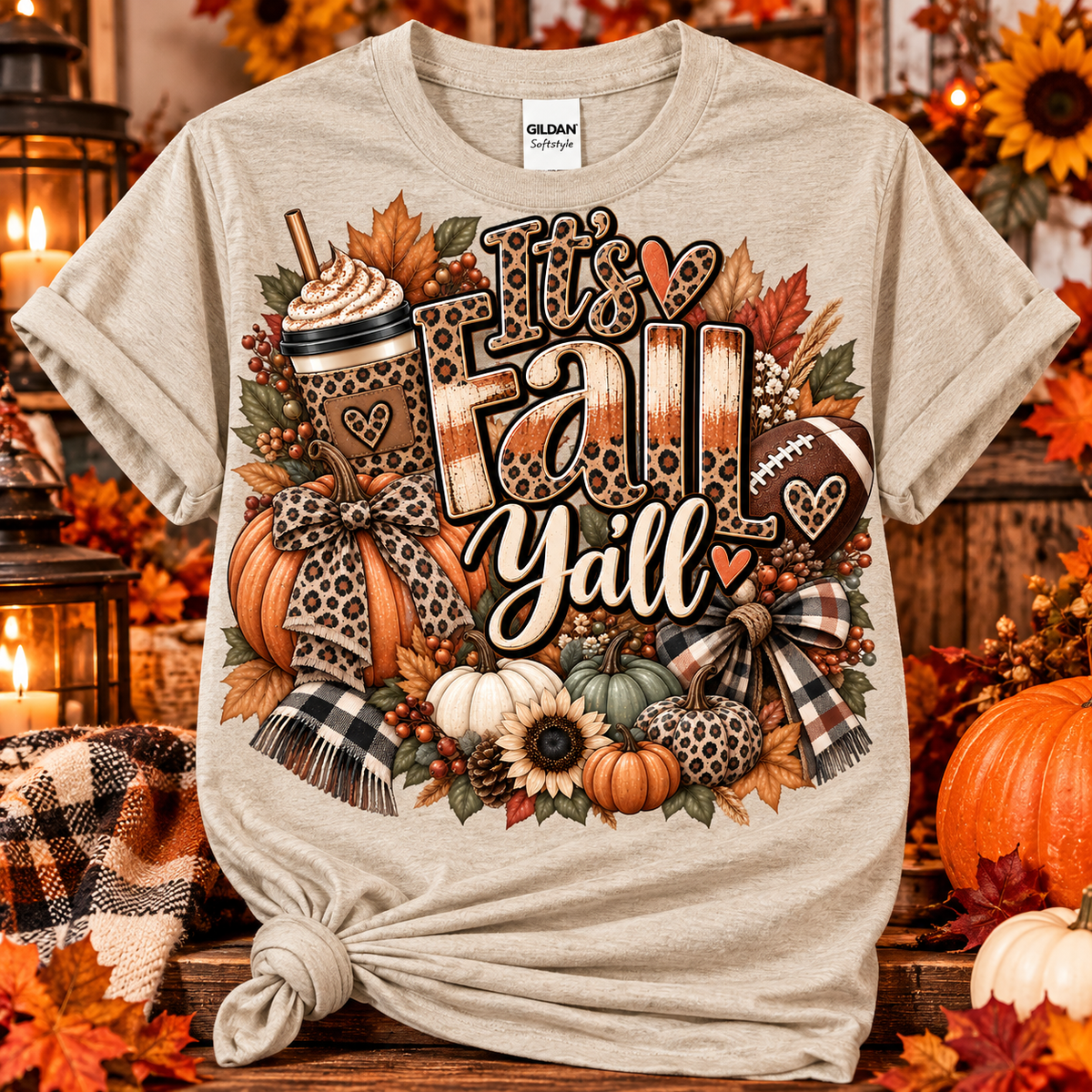 It’s Fall Y’all Leopard Tee