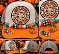 👻🧡 Ghost People All Year Long — Retro Spooky checkered Trucker Hat