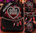 🩸🔪 Gore Whore — Spooky Glam Statement Trucker Hat
