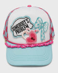 Somebody's Problem Trucker Hat | Trendy Western Boutique Hat with Double Chain  Alternative SEO Titles