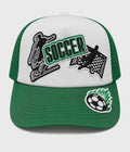 Soccer Trucker Hat | Embroidered Patch Game Day Hat