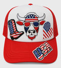 USA Cow Trucker Hat