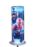 Superhero Action 20 oz Skinny Tumbler | Comic-Inspired Hero vs Monster Stainless Steel Tumbler | Custom Name Available