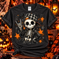 Too Cool to Spook Skeleton Tee