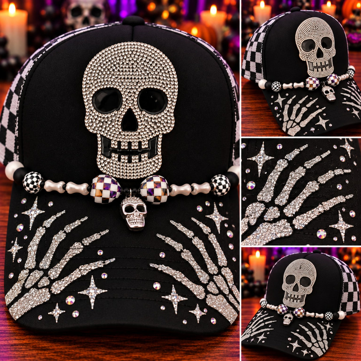 💀✨ RHINESTONE BONE COLLECTOR ✨💀