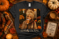 Mentally I'm Here Shirt | Cozy Fall Coffee Graphic Tee | Autumn Sweater Weather Shirt